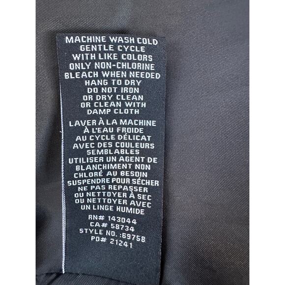 7 FOR ALL MANKIND Women's Black Faux Leather Jacket - Picture 7 of 8